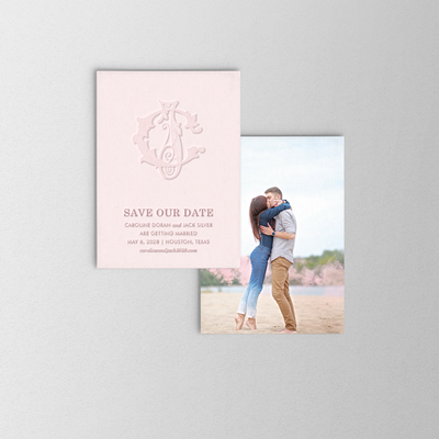 Contoured Save the Date