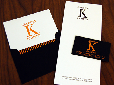 Marquee Note Card - Folded