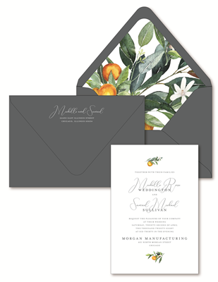 Order a Sample - Bloem Invitation