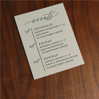 Cuore Details Card