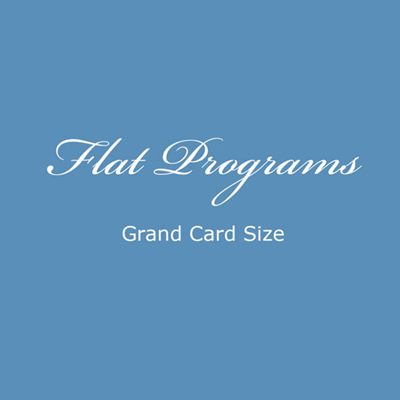 Flat Programs - Grand Size