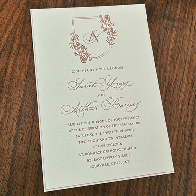 Gentility Sample Pack Invitation