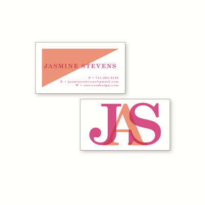Flagged Business Card