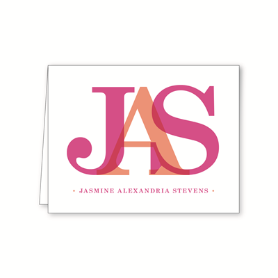 Flagged Note Card