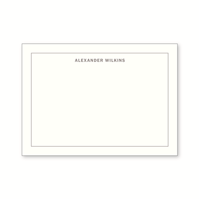 Fitzgerald Note Card