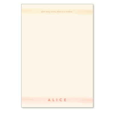 Stardust Stationery Sheet
