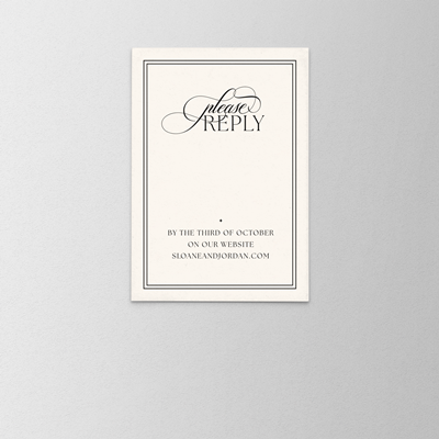 Estrellas Reply Card