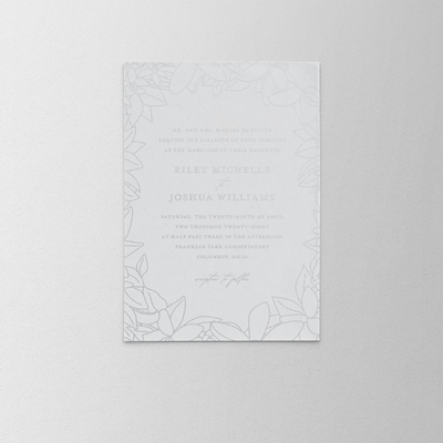 Order a Sample - Triptych Sample Pack Invitation