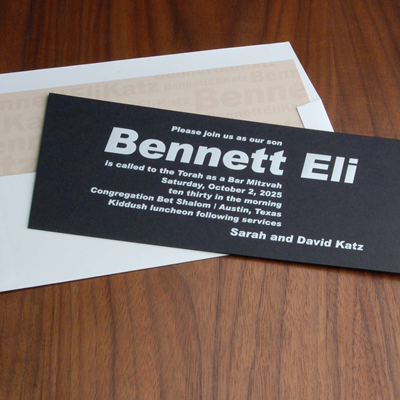 Order a Sample - Skatepark Invitation