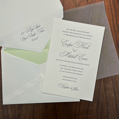 Fragrant Invitation