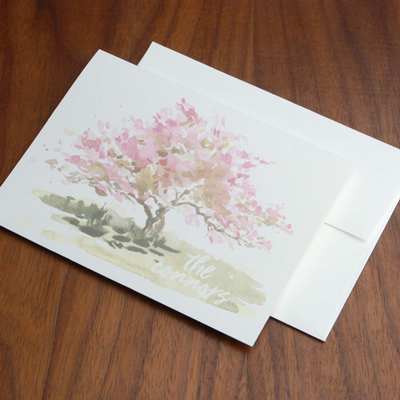 Orchard Note Card