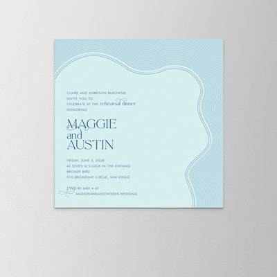 Variegated Sample Pack Invitation