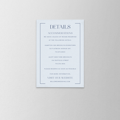 Abstract Details Card