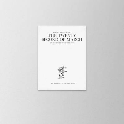 Bandeau Reply Card