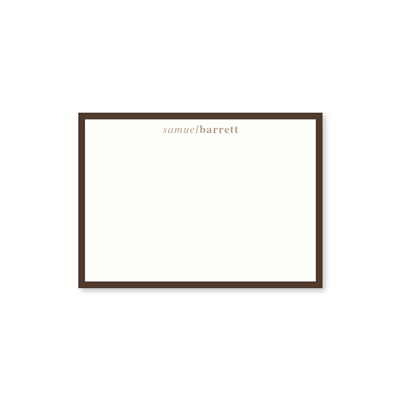 Reveal Note Card