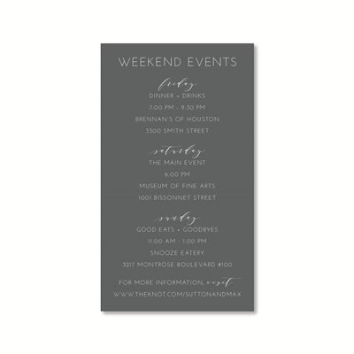 Profumo Details Card