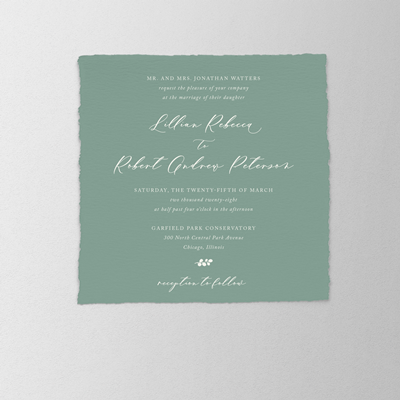 Palette Sample Pack Invitation