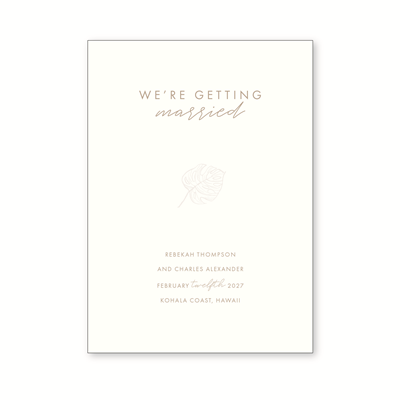 Seaside Save the Date