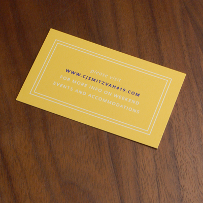 Inclined Web Card