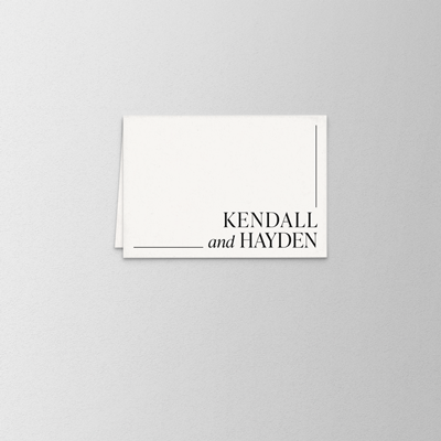 Minimalist Note Card
