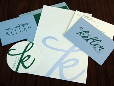 Keller & Co. Note Card - Folded