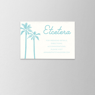 Soak Up The Sun Details Card