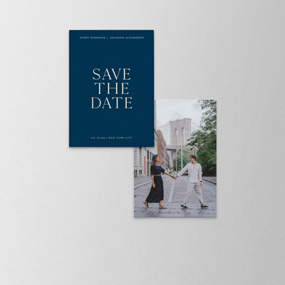 Modernism Save The Date