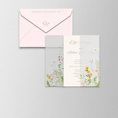 Wild Blooms Invitation