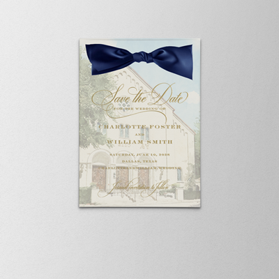 Gilt Save the Date