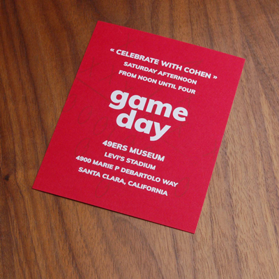 High Fives Party Card