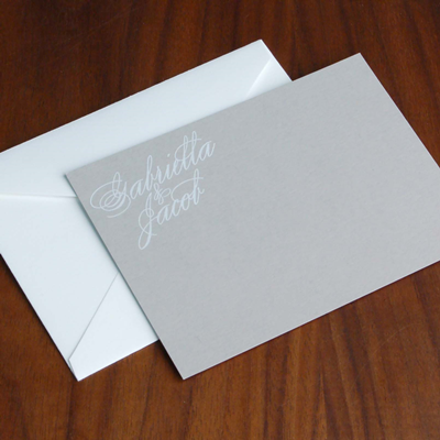 Cascade Note Card