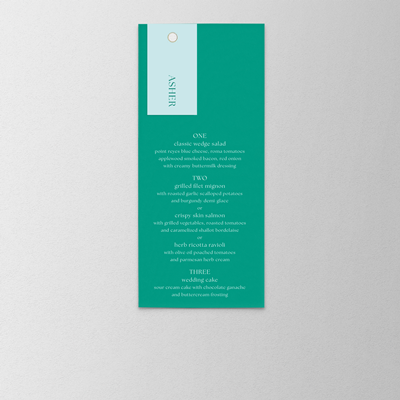 Affixed Menu