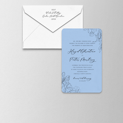 Silhouette Invitation