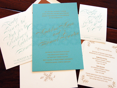 Gold Leaf Accommodations Card