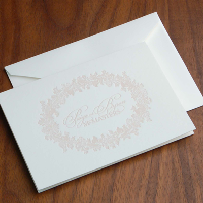 Corsage Note Card