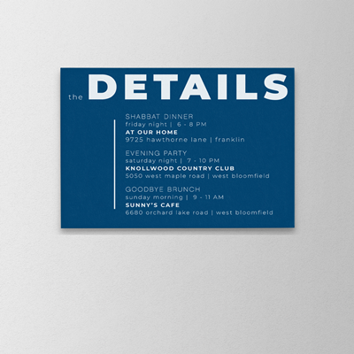 Inline Details Card