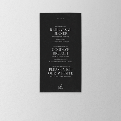 Bandeau Details Card