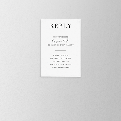 Plein Air Reply Card