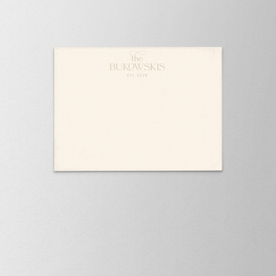 Variegated Note Card