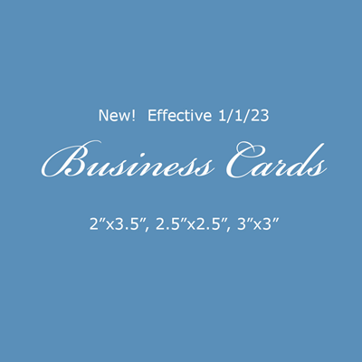 Business Cards - 2023