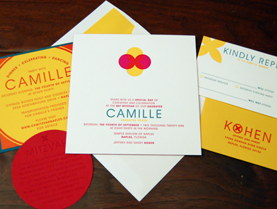 Center Stage - Camille Party Card