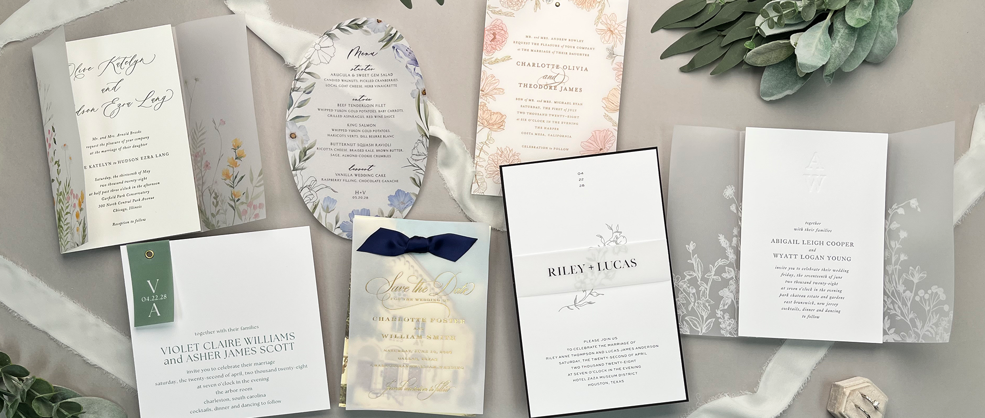 Curated Wedding Collection 2025, The Beauty of Vellum